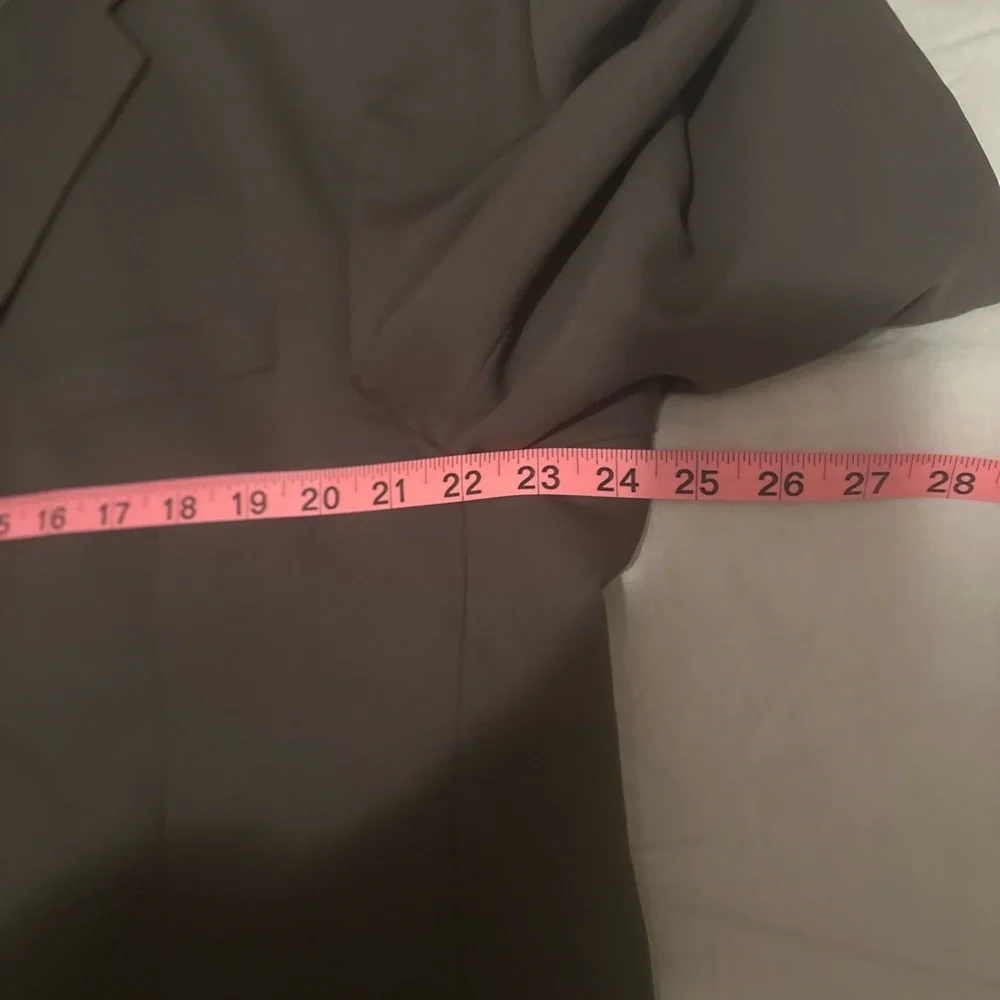 Calvin‎ Klein Mens 48L 100% Wool Blazer Tan Suit Jacket.